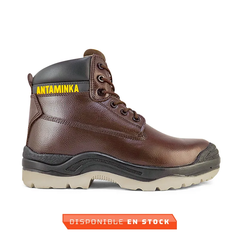 Zapato de seguridad dieléctrico BS28 - MCD - MORO bicolor - refuerzo - EXTERIOR
