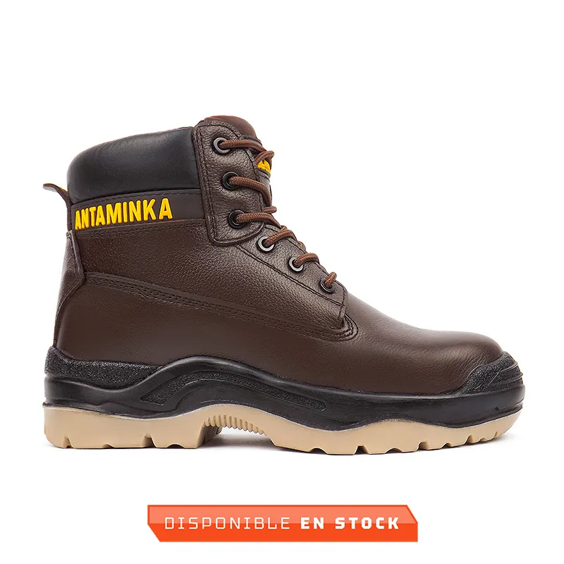 Zapato de seguridad dieléctrico BS28 - MCD - MORO bicolor - refuerzo - EXTERIOR