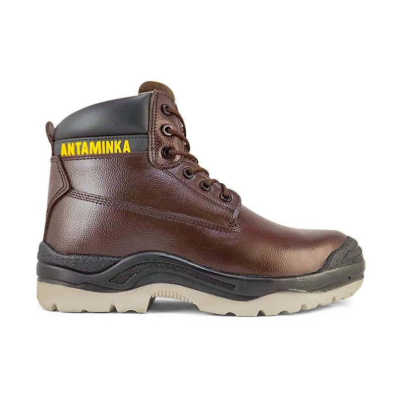 Zapato de seguridad dieléctrico BS28 - MCD - MORO bicolor - refuerzo - EXTERIOR