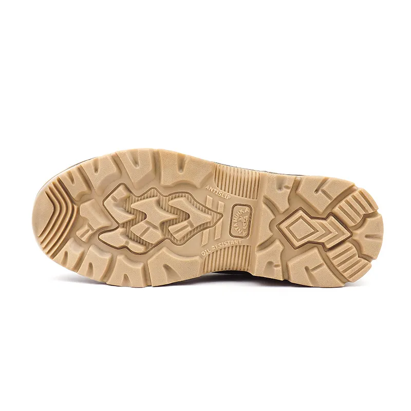Zapato de seguridad dieléctrico BS28 - MCD - MORO bicolor - refuerzo - SUELA