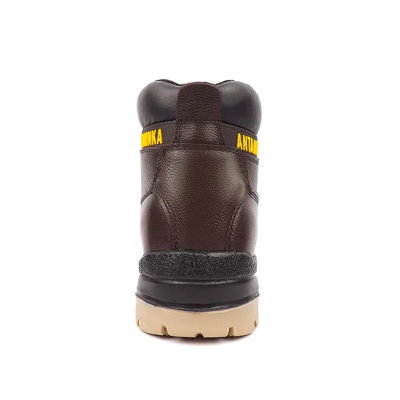 Zapato de seguridad dieléctrico BS28 - MCD - MORO bicolor - refuerzo - TALON