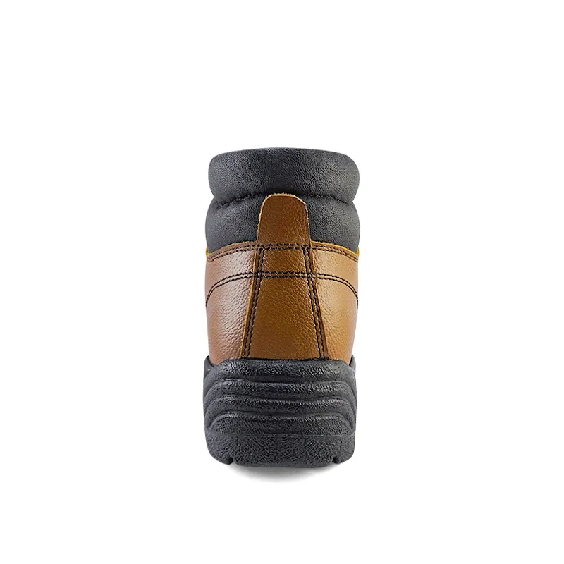 BS13-MC-ACERO ZAPATO DE SEGURIDAD - HABANO - TALON