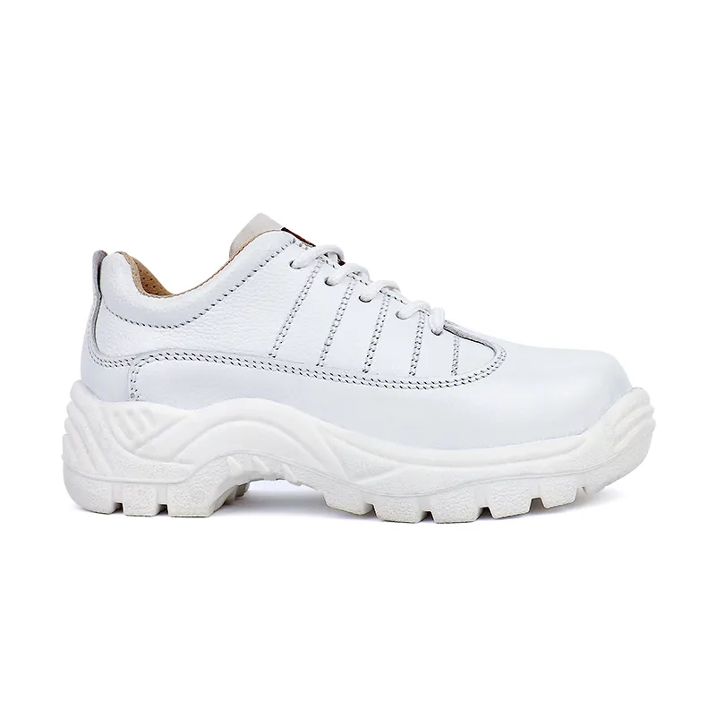 ZAPATO DE SEGURIDAD MODELO ZS24 - CC - D - MONODENSIDAD - BLANCO - EXTERIOR